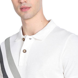 Polos de sublimación personalizados transpirables para hombres, polos de manga corta de verano para hombres, camiseta de verano con estilo de Color en contraste - Product Image 6