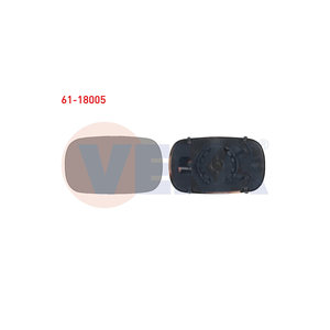 Espejos Retrovisores Laterales Izquierdo y Derecho para Automóvil Fiat Doblo 2001-2010, Cristal 61-18005 71718326 - Product Image 1