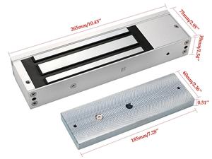 Sistema de Control de Acceso con Reconocimiento Facial, Cerradura Magnética de 1200 lb, Pantalla HD de 5 Pulgadas, Lector de Venas de la Palma, Tarjeta IC y Teclado, Timbre de Entrada - Product Image 3