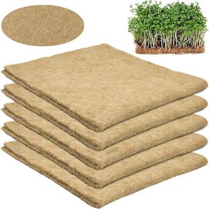 Alfombrillas de cultivo de cáñamo de yute ecológicas, almohadillas hidropónicas transpirables para microgreens y brotación, cuerdas de embalaje Premium fabricadas en la India - Product Image 2