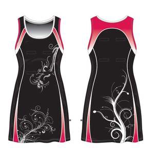 Vente en gros d'uniformes de netball personnalisés, bavoirs en jersey, robes de netball pour adultes - Product Image 3