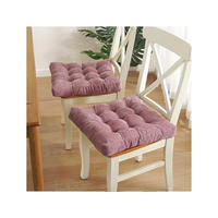 Coussin de chaise en mousse à mémoire de forme rose doux pour les personnes âgées, soulageant les piles, offrant un soutien quotidien pour les sièges, antidérapant et livraison rapide en gros