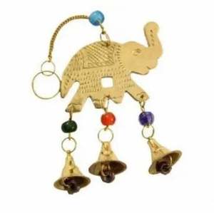 กระดิ่งทองเหลืองดีไซน์เนอร์ ออกแบบตามสั่ง กระดิ่งลมคุณภาพสูง ของขวัญขึ้นบ้านใหม่ กระดิ่งลมทองเหลืองจากผู้ส่งออก ราคาถูก - Product Image 5