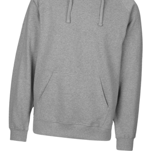 Sudadera con capucha gris claro para hombres y mujeres Top nuevo 100% algodón polar suave Unisex con cálido invierno Casual Streetwear Top con capucha - Product Image 4