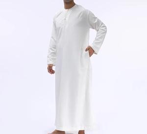 Jubba อาหรับมุสลิมสำหรับผู้ชายเสื้อผ้าอิสลาม - Product Image 3