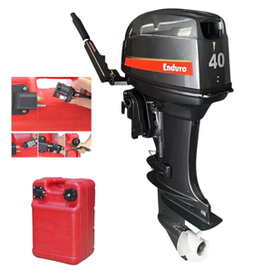 Moteur hors-bord 2 temps 40 CV, petit moteur de bateau à prix d'usine - Product Image 1