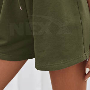 Shorts Ligeros y Transpirables 100% Algodón para Mujer - Colores y Logotipo Personalizados de Alta Calidad, Servicio OEM - Product Image 6