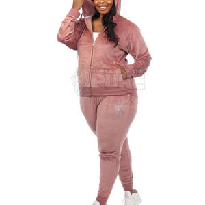 Dernier design de vêtements de jogging, nouvelle arrivée, survêtement pour femmes avec strass, vêtements de rue, survêtement pour femmes avec strass, best-seller - Product Image 2