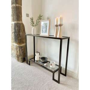 High-end Metal <b>Console</b> <b>Table</b> with Polished Design for Modern Luxury-inspired Living Rooms - Product Image 6