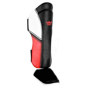Servicio OEM: Protectores de Espinilla de Cuero para Entrenamiento de MMA, Ligeros, Transpirables, Cómodos, Ajustables, con Logotipo Personalizado - Product Image 6