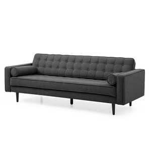 Loveseat 09 Chesterfield <b>Sofa</b> 220x82cm Premium Tufted Square Two-Seater with Nm Bc Vi for Living Rooms - Product Image 1