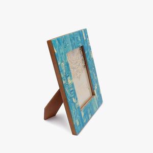 Venta caliente estilo rústico madera y resina marco de fotos hecho a mano pared decorativa producto mejor opción al por mayor para uso doméstico - Product Image 2