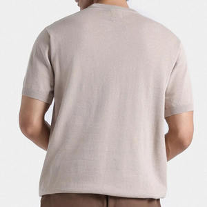 Camisetas de Hombre al por Mayor de Alta Calidad, 100% Algodón Orgánico, Tejido de Punto, Corte Regular, Manga Corta, Diseño Personalizado, Proveedor, Gran Venta - Product Image 3