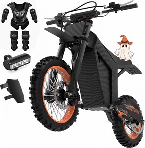 Sole 01 Moto Elettrica da Fuoristrada 40MPH 200NM Ebike Off-Road |   Bicicletta Elettrica da Montagna con Batteria 54.6V 21AH, Autonomia 45 Miglia, Pneumatici Fat da 14"/12" - Product Image 1
