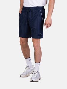 Short de plage homme bleu marine uni décontracté été essentiel poches latérales ceinture confortable mignon Style Vintage respirant - Product Image 2