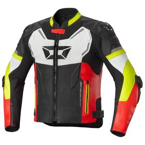 Nueva chaqueta de moto de cuero genuino Real 100%, chaquetas con logotipo personalizado para motocicletas y carreras de automóviles en A; AF Industries - Product Image 1