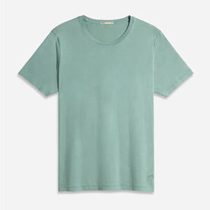 Camiseta personalizada de alta calidad con estampado de camisetas de algodón en blanco de manga corta con cuello redondo, camiseta personalizada de microfibra con estampado DTG - Product Image 3