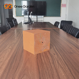 Grande jardinière modulaire en acier pour jardin extérieur, arbre mobile en bois corten rouillé et pot de fleurs pour usage domestique - Product Image 2