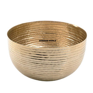 Bol à chocolat en acier inoxydable de forme ronde classique d'aspect de qualité supérieure avec support de couleur pêche nouveau bol à chocolat en métal de luxe fait à la main - Product Image 4