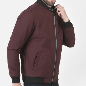 2025 Logo personnalisé veste universitaire pour hommes Style solide plaine Letterman tenue décontracté pour la saison d'automne Service OEM disponible - Product Image 4