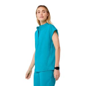 สั่งซื้อตอนนี้ชุดทางการแพทย์สำหรับผู้หญิงแบบแห้งเร็วชุดยูนิฟอร์มโรงพยาบาลป้องกันแบคทีเรียและน้ำหนักเบาสำหรับพยาบาลพร้อมกระเป๋า2ใบ - Product Image 2