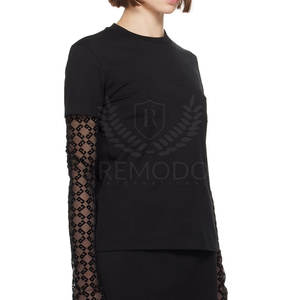 Camiseta de Verano de Doble Capa para Mujer, 100% Algodón, Transpirable, Cómoda, Calidad Profesional, Uso en Exteriores, Precio de Oferta - Product Image 1