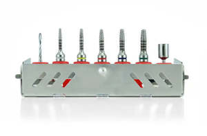 Kit d'implants dentaires universel Clé dynamométrique, tréphine, perceuses et extenseur osseux Instruments chirurgicaux - Product Image 2