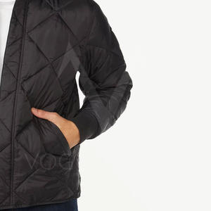 Chaqueta Bomber Estilo Urbano con Cierre, Cuello Alto, Lona Transpirable, Venta al Por Mayor, Otoño, Alta Calidad, Servicios OEM - Product Image 6