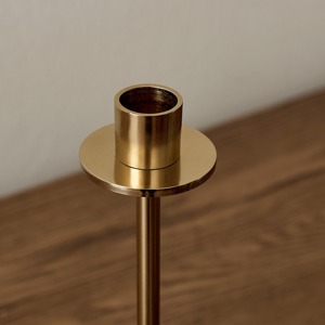 Stylish Golden Metal Lantern <b>Candle</b> <b>Holder</b> Modern Decorative Table Accent Elegant Centerpiece for Home Living Room Bedroom - Product Image 6