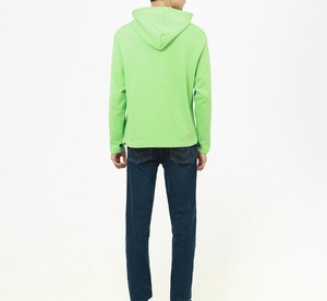 Fabricantes de ropa Sudaderas con capucha personalizadas para hombres Sudaderas de gran tamaño Peso pesado French Terry Pullover 3D Puff Impresión Sudadera con capucha 2025 - Product Image 3