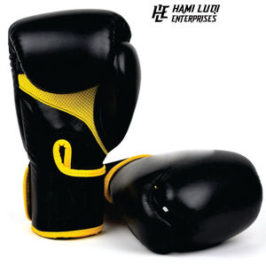 Gants de boxe en cuir Pu de haute qualité taille personnalisée en gros 10OZ 12OZ 14OZ 16OZ Kick Boxing Sparring - Product Image 2