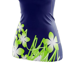 Uniforme de netball con logotipo personalizado de alta calidad y poliéster 100% para mujer y uniforme de netball con impresión por sublimación personalizada - Product Image 6