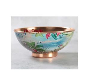 Classic Design Chocolates <b>Bowl</b> In Copper Round Shape <b>Salad</b> <b>Serving</b> <b>Bowl</b> For Wedding Party Dinnerware Use - Product Image 6