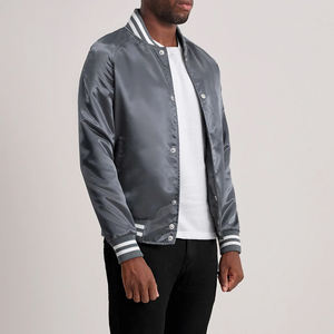 Chaqueta universitaria vintage ODM para hombre, ropa de invierno de tendencia con logotipo bordado personalizable y talla completa - Product Image 2