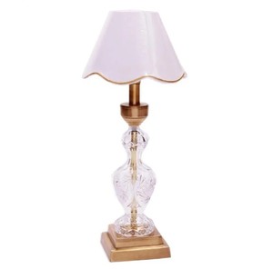 Eco-Friendly Black Crystal <b>Bedside</b> <b>Lamp</b> for Living Room & Bedroom Decor <b>with</b> B22 E14 E26 Bulb Base AC Power Supply - Product Image 5