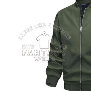FANTASY WEAR 2026 Chaqueta Bomber Vintage de Contraste de Color para Hombre, Venta al por Mayor y Personalizada, Estilo Urbano - Product Image 3