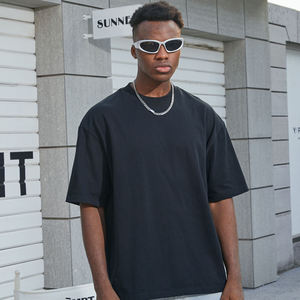 เสื้อยืดวินเทจผ้าคอตตอนโชว์ไหล่สำหรับผู้ชายเสื้อยืดแนวสตรีทเข้ารูปสำหรับวิ่งแนวสตรีทเสื้อยืดลำลองขายดีสำหรับผู้ชาย100% - Product Image 3