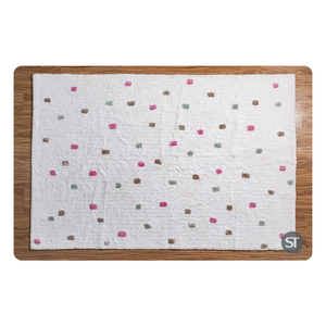 Tapis en coton de haute qualité pour la décoration du sol du salon et de la chambre avec des options de marque personnalisée et de marque privée - Product Image 4