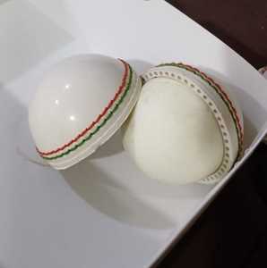ลูกคริกเก็ตหนังนิ่มสำหรับฝึกซ้อมในร่มและกลางแจ้ง ลูกบอลสังเคราะห์ - Product Image 6