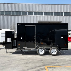 NOUVEAU Remorque alimentaire mobile 8,5x16 en aluminium/fibre de verre pour pizza, avec évier à 3 compartiments, station à bonbons et chips, garantie 3 ans, antirouille - Product Image 6