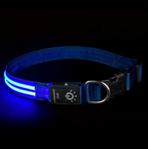 <span class=keywords><strong>Collar</strong></span> LED para Perro, <span class=keywords><strong>Collar</strong></span> Luminoso para Perro con Luces Recargables por USB, <span class=keywords><strong>Collar</strong></span> de Seguridad Ajustable, Cómodo y de Malla Suave para Perros Pequeños - Product Image 1