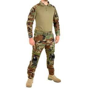 Hot Sale Tactical <b>Uniform</b> of Premium Quality 100% Cotton Unisex Best Material for <b>Guard</b> Use Spring Season with Custom Printing - Product Image 6