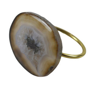 Anneau de serviette en pierre fait à la main, porte-serviettes en agate pour la maison, l'hôtel, le restaurant, la fête, fabrication sur mesure, faible coût - Product Image 6