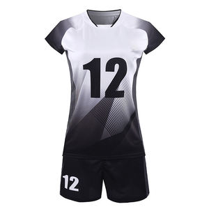 Uniforme de voleibol ligero de alta calidad, Material de poliéster 2023, estampado de logotipo personalizado, superventas - Product Image 3