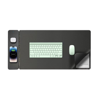 CARDSILK Nuevo Mousepad Inalámbrico Extra Grande para Escritorio, Oficina, Computadora, con Carga Magnética Rápida Desmontable