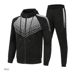 Nouveau style de survêtement personnalisé et confortable pour hommes 100% coton - Product Image 4