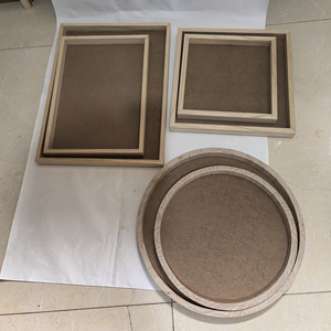 Bandeja baja <span class=keywords><strong>de</strong></span> <span class=keywords><strong>madera</strong></span> cuadrada apilable multiusos con bandeja <span class=keywords><strong>de</strong></span> <span class=keywords><strong>madera</strong></span> inferior <span class=keywords><strong>de</strong></span> MDF y marcos <span class=keywords><strong>para</strong></span> organizador <span class=keywords><strong>de</strong></span> exhibición o tablero <span class=keywords><strong>de</strong></span> lona <span class=keywords><strong>de</strong></span> <span class=keywords><strong>madera</strong></span> - Product Image 6
