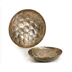 ชุดจานเสิร์ฟอาหารชุบทองสามชุดชุดภาชนะอาหารสุดหรูถาดเสิร์ฟอาหารมาตรฐานคุณภาพสูง - Product Image 3