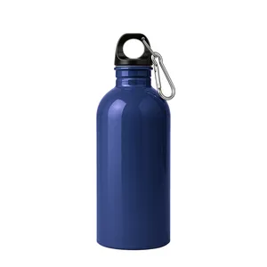 Bottiglia d'Acqua Sostenibile in Acciaio Riciclato da 400ml, Articolo Promozionale per Bevande - Product Image 6
