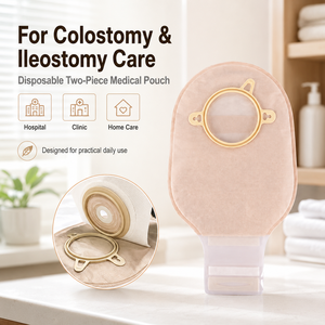 Sistema Médico Risenmed de Dos Piezas de Vaciado Rápido, <span class=keywords><strong>Bolsas</strong></span> Desechables para Colostomía e Ileostomía sin Barrera - Product Image 1
